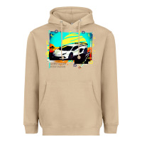 Mushroom Lam borghini Aventador SVJ gift Heavyweight Hoodie - lanVoArt