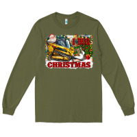 Army Green i dig christmas Long Sleeve Tee - CowGirlArtShop