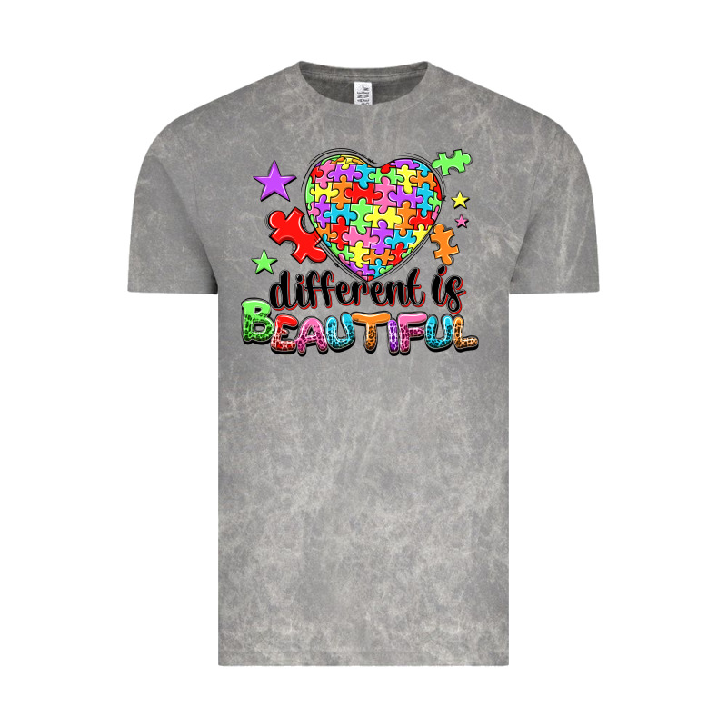 Different Is Beautiful Vintage Tee by NancyCooperArtShop | Teevron