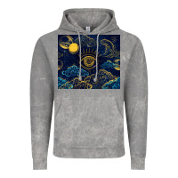 Cloud Rock evil eye moon Vintage Hoodie - TumblerDesignByShophia