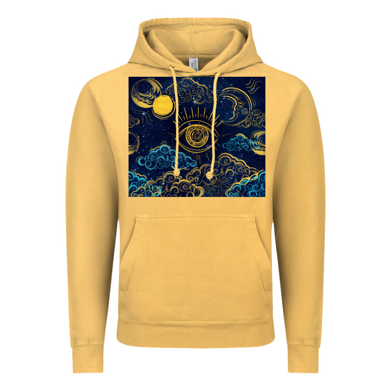Evil Eye Moon Vintage Hoodie by TumblerDesignByShophia | Teevron