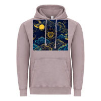 Vintage Zinc evil eye moon Vintage Hoodie - TumblerDesignByShophia