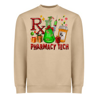 Pharmacy Tech Christmas Heavyweight Sweatshirt | Teevron