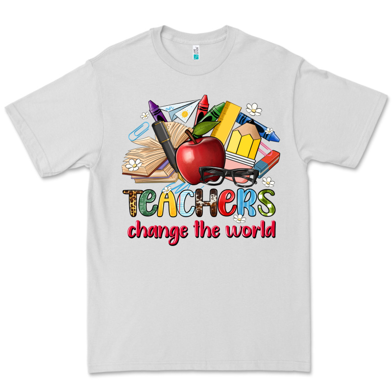 Teachers Change The World Premium Tee by Artiststas | Teevron