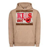 Pigment Burro valentine's day kiss me Urban Hoodie - BarkalooDesign