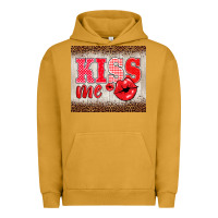 Pigment Peanut Butter valentine's day kiss me Urban Hoodie - BarkalooDesign