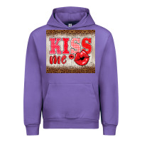 Valentine's Day Kiss Me Urban Hoodie | Teevron