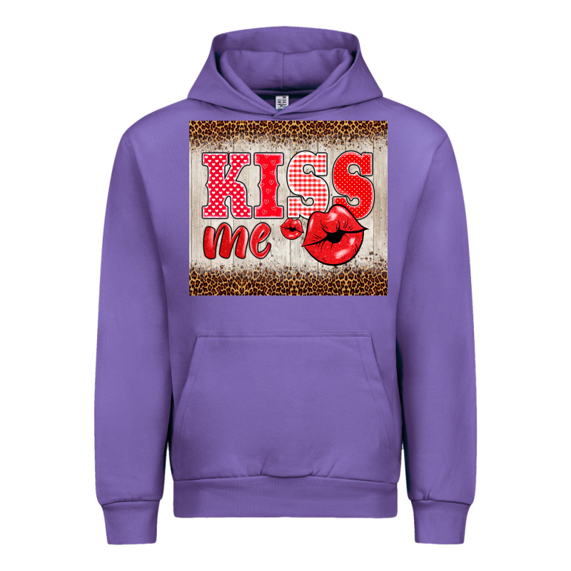 Valentine's Day Kiss Me Urban Hoodie by BarkalooDesign | Teevron