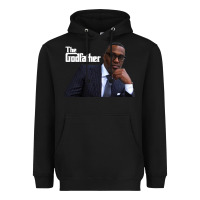 Black kevin samuels   the godfather   memorial shirt rip to the legend! Heavyweight Hoodie - lanVoArt