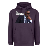 Plum kevin samuels   the godfather   memorial shirt rip to the legend! Heavyweight Hoodie - lanVoArt