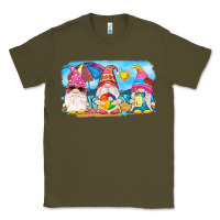 Army Green summer gnomes Classic Tee - NancyCooperArtShop