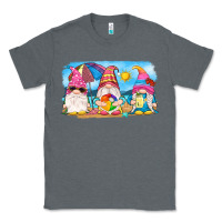 Charcoal Heather summer gnomes Classic Tee - NancyCooperArtShop