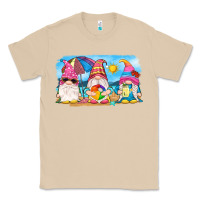 Mushroom summer gnomes Classic Tee - NancyCooperArtShop
