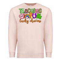 Pale Pink teaching lucky charms Premium Sweatshirt - Artiststas