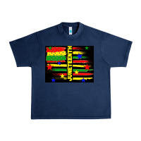 Navy juneteenth american flag Urban Heavy Tee - TumblerDesignByShophia