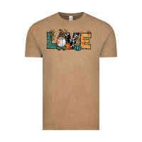 Vintage Coffee Fall Love Gnome Vintage Tee - RanaPortraitStore