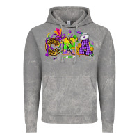 Cloud Rock Mardi Gras CNA Nurse Vintage Hoodie - HowdyJamesFarm