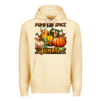 Pina Colada pumpkin spice junkie Premium Hoodie - BundleAndBundleShop