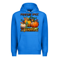 True Royal pumpkin spice junkie Premium Hoodie - BundleAndBundleShop