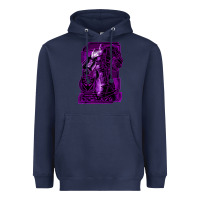 Navy transformers  war for cybertron megatron Heavyweight Hoodie - lanVoArt