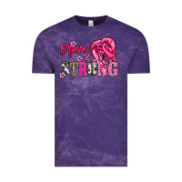 Cloud Purple brave and strong Vintage Tee - NancyCooperArtShop