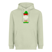 Matcha Boss Elf Matching Family Christmas Heavyweight Hoodie - lanVoArt