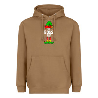Toasted Coconut Boss Elf Matching Family Christmas Heavyweight Hoodie - lanVoArt