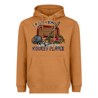 Meerkat i'm just a woman who loves her hockey player Heavyweight Hoodie - SublimationCraftShop