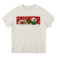 Cream noel Heavy Core Tee - BundleAndBundleShop