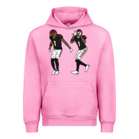 Fuchsia Pink jamarr chase griddy kids  gift Urban Hoodie - lanVoArt