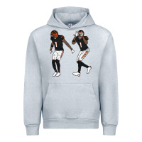 Heather Grey jamarr chase griddy kids  gift Urban Hoodie - lanVoArt