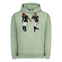 Pigment Oil Green jamarr chase griddy kids  gift Urban Hoodie - lanVoArt