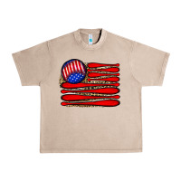 French Oak leopard baseball flag5 Urban Heavy Tee - JahusDesignShop