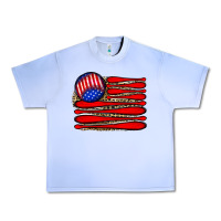 Grape Ice leopard baseball flag5 Urban Heavy Tee - JahusDesignShop