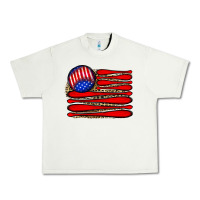Pistachio leopard baseball flag5 Urban Heavy Tee - JahusDesignShop