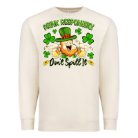 Sandshell drink responsibly dont spill it Premium Sweatshirt - Artiststas