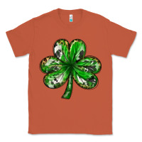 Copper shamrock with leopard and cowhide Classic Tee - NancyCooperArtShop