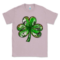 Lilac shamrock with leopard and cowhide Classic Tee - NancyCooperArtShop