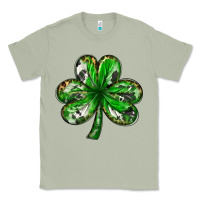 Matcha shamrock with leopard and cowhide Classic Tee - NancyCooperArtShop