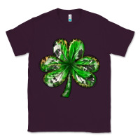 Plum shamrock with leopard and cowhide Classic Tee - NancyCooperArtShop