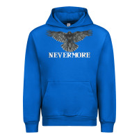 Cobalt Hot Trend Raven Nevermore Poetry Halloween Edgar Allan Poe Urban Hoodie - lanVoArt