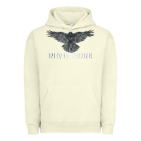 Pigment Pistachio Hot Trend Raven Nevermore Poetry Halloween Edgar Allan Poe Urban Hoodie - lanVoArt