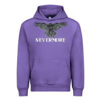 Tulip Hot Trend Raven Nevermore Poetry Halloween Edgar Allan Poe Urban Hoodie - lanVoArt