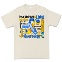 Bone down syndrome awareness typography Premium Tee - Artiststas