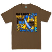Cacao down syndrome awareness typography Premium Tee - Artiststas