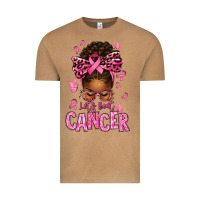 Vintage Camel lets beat cancer afro messy bun Vintage Tee - texasbilliewilder