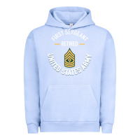 Pigment Grape Ice first sergeant 1sg retired army military retirement gifts long sleeve Urban Hoodie - lanVoArt