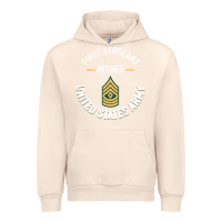Sandshell first sergeant 1sg retired army military retirement gifts long sleeve Urban Hoodie - lanVoArt
