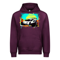 Mauve Wine Lam borghini Aventador SVJ gift Urban Hoodie - lanVoArt