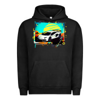 Pigment Black Lam borghini Aventador SVJ gift Urban Hoodie - lanVoArt